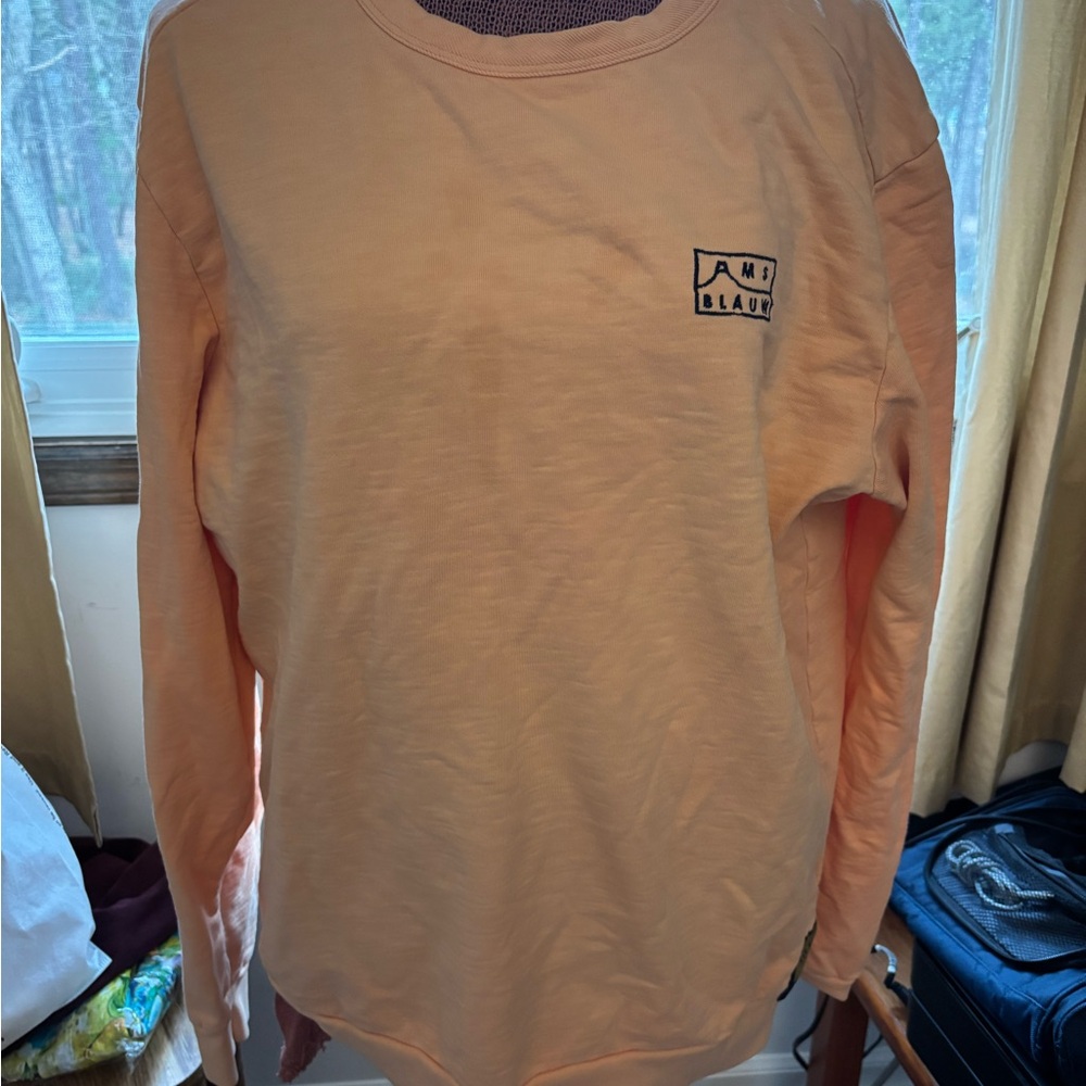 Scotch & Soda Peach Long Sleeve Shirt